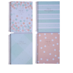Caderno Colegial Soho Com Frases Motivacionais - 80 Fls. - Tilibra