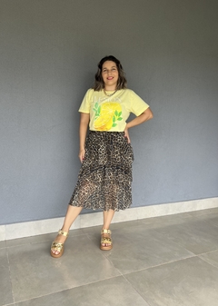 TSHIRT BOY LIMAO - AMARELO MANTEIGA