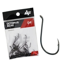 ANZOL ALBATROZ OCTOPUS BEAK BLN 6/0 C/6PÇS