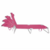 CADEIRA MOR ESPREGUIÇADEIRA ALUMINIO ROSA - comprar online