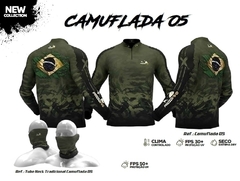 Camisa PresaViva Camuflada 05 Infantil