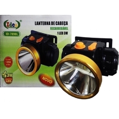 Lanterna De Cabeça Idea ID-7890L 1Led 3W