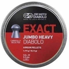Chumbinho Jsb Exact Jumbo Heavy 5.5mm 250un