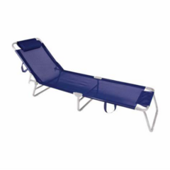 CADEIRA MOR ESPREGUIÇADEIRA DE ALUMINIO AZUL MARINHO
