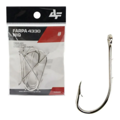 ANZOL ALBATROZ FARPA 4330 NIQ 6/0 - 6UN.