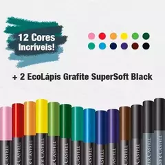 ECOLAPIS DE COR SUPERSOFT 12 + 2 - FABER CASTELL na internet