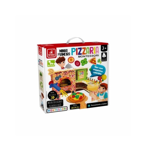 Minha primeira pizzaria montessori - brincadeira de criança