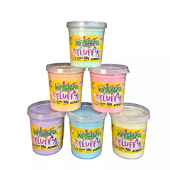 Slime kimeleka 180g fluffy sortidos - acrilex