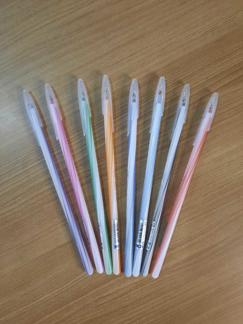 CANETA ESFEROGRÁFICA CIS SPIRO CLEAN 0.7 MM