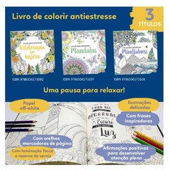 Livro de Colorir antiestresse: Mindfulness