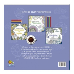 Livro de Colorir antiestresse: Mindfulness