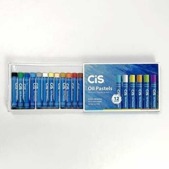 Giz Pastel Oleoso estojo com 12 cores – CIS