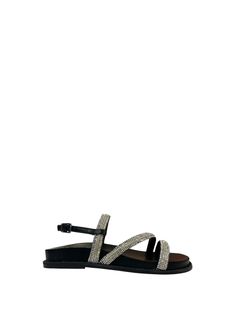 PAPETE LORENA PIRES COURO BLACK GLAM - loja online
