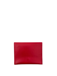 CARTEIRA LORENA PIRES COURO COMFY VERMELHO - loja online