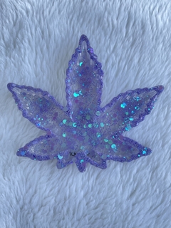 FOLHA P GLITTER LILÁS - comprar online