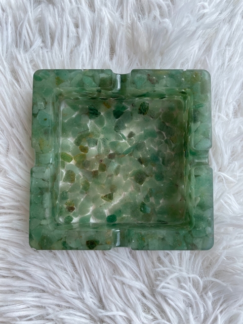 Cinzeiro Quartzo Verde