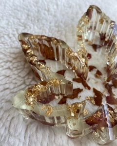 Cinzeiro Weed rose and gold - comprar online
