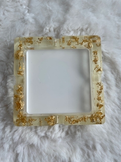 Cinzeiro white square