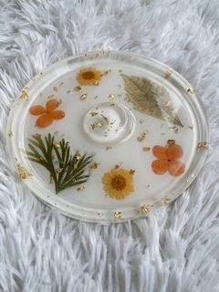 Incensario Flores Laranja - comprar online