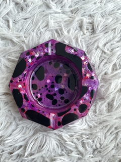 Pintinhas Roxa e pink