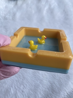 Piscina de patinhos borda laranja - Zizi’shop