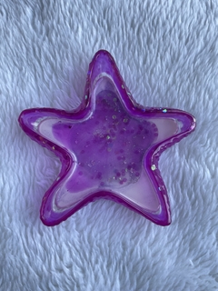 Estrela roxa glitter - comprar online
