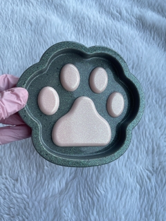 Patinha cinza escuro e rosa - comprar online