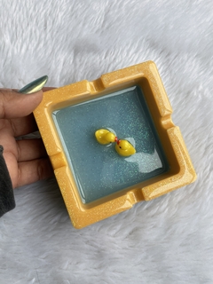 Piscina de patinhos borda laranja - comprar online