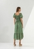 Vestido midi Florido