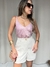 Blusa regata brilhosa - loja online