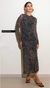 Vestido de tule onça