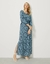 Vestido floral mar - loja online