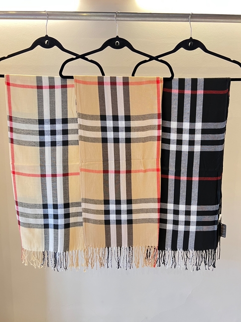 Lenço Cordelia em Xadrez