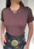 Blusa básica de Malha - comprar online