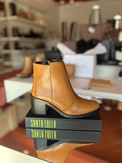 Bota Couro Cano Curto - comprar online