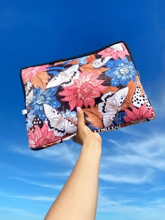 Porta notebook Monaco azul