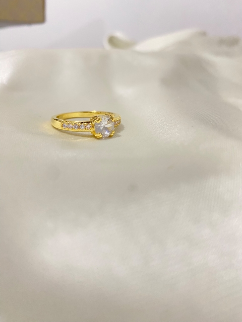 Anel Solitário Milena