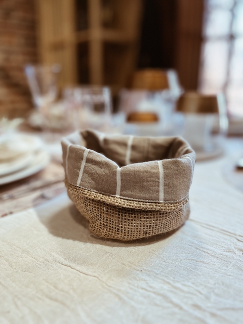 PANERA MARRON RAY 20 CM - comprar online