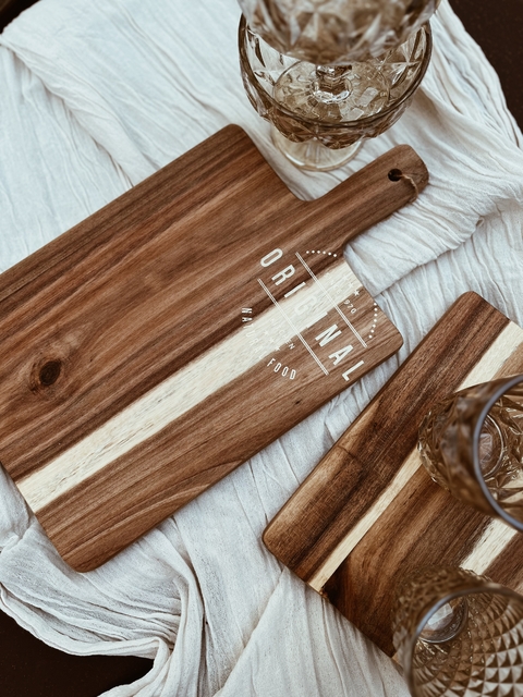 TABLA DE ACACIA ORIGINAL 40X25X1,7 CM