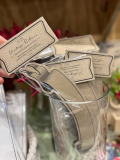 SERVING PAPER VINTAGE RIBBON - SET X12 - comprar online
