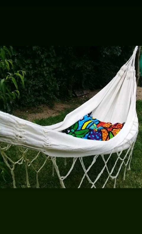 Hamaca Oferta 170 Kilos Color Crudo Natural