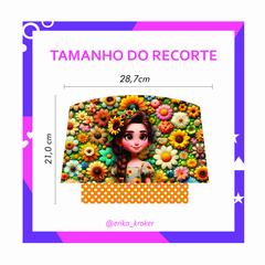 Necessaire Trapézio G - Girassol RE0002 - comprar online