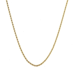 COLAR CORDÃO BAIANO BANHADO A OURO 18K - comprar online