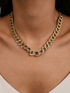 COLAR ELOS GRUMET BANHADO A OURO 18K - comprar online