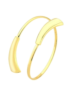 BRACELETE LISO BANHADO A OURO 18k