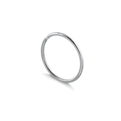 Piercing Argola Nariz Hélix 8mm Prata 925 na internet