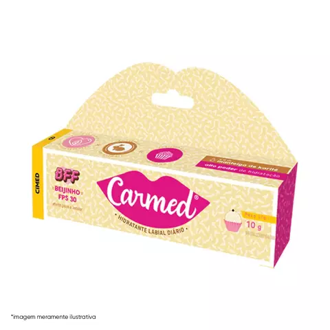 Hidratante Labial Carmed Aromas BFF Beijinho FPS 30