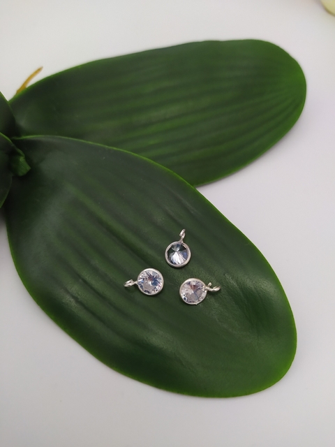 Pingente ponto de luz fixo em Prata 925