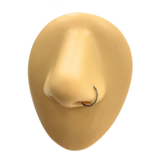 Piercing de Nariz Nostril D-Ring Aço Cirúrgico na internet