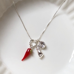 Pingente Ponto de Luz Prata 925 - comprar online